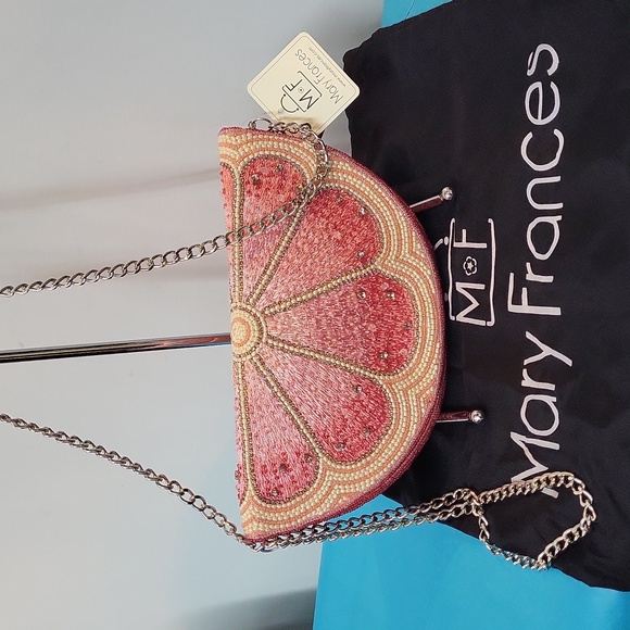 Mary Frances Handbags - NWT Mary Frances Citrus in Paradise Crossbody Handbag